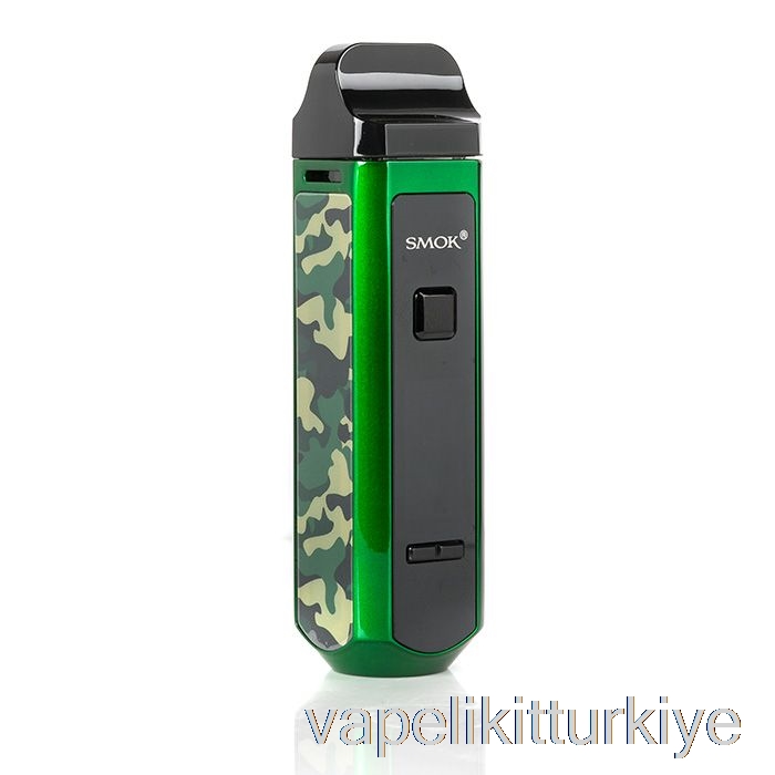 Vape Elektronik Sigara Smok Rpm 40 Pod Mod Kiti Yeşil Kamuflaj